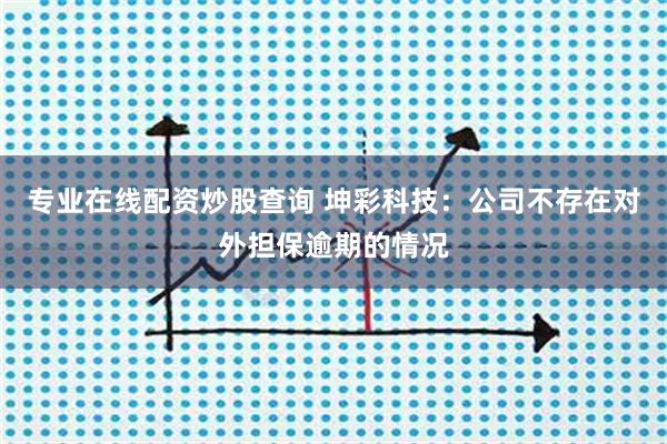 专业在线配资炒股查询 坤彩科技：公司不存在对外担保逾期的情况